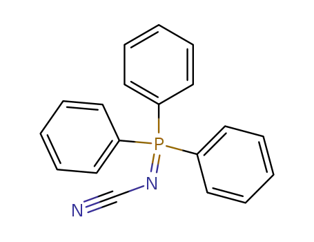Molecular Structure of 4027-82-1 (Cyanamide, (triphenylphosphoranylidene)-)