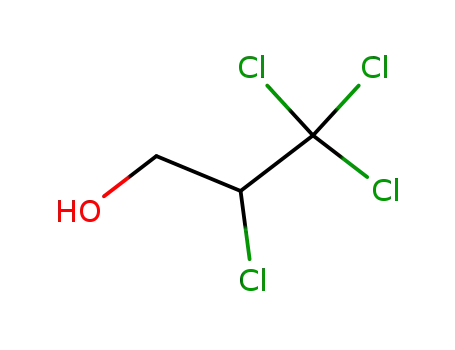 Molecular Structure of 59778-03-9 (2,3,3,3-tetrachloro-propan-1-ol)