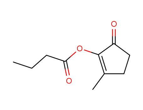 2-methyl-5-oxo-1-cyclopenten-1-yl butyrate
