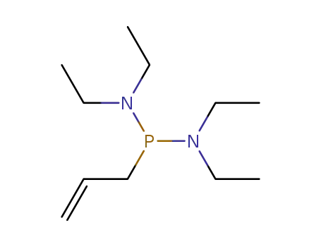 Molecular Structure of 31480-07-6 (allylbis(diethylamino)phosphine)