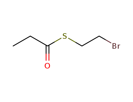 Molecular Structure of 83124-62-3 (2-bromoethyl thiopropionate)