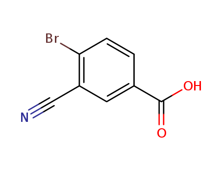 4-Bromo-3-cyanobenzoic acid cas no. 887757-25-7 98%