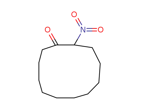 Molecular Structure of 13154-31-9 (2-NITROCYCLODODECANONE)