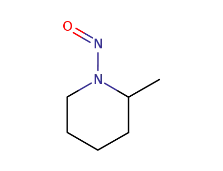 Molecular Structure of 7247-89-4 (2-METHYL-N-NITROSOPIPERIDINE)