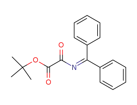 Molecular Structure of 126181-27-9 (Acetic acid, [(diphenylmethylene)amino]oxo-, 1,1-dimethylethyl ester)