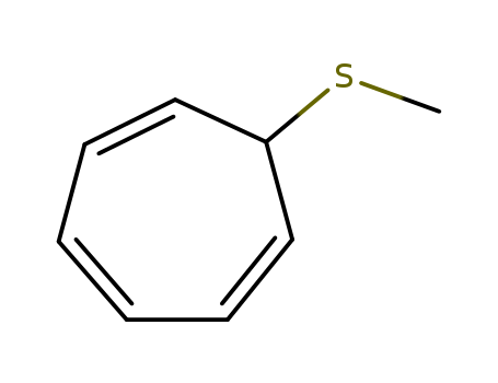 1,3,5-Cycloheptatriene, 7-(methylthio)-