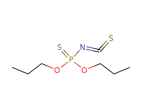 Molecular Structure of 61680-00-0 (O,O-dipropyl phosphoroisothiocyanatidothioate)