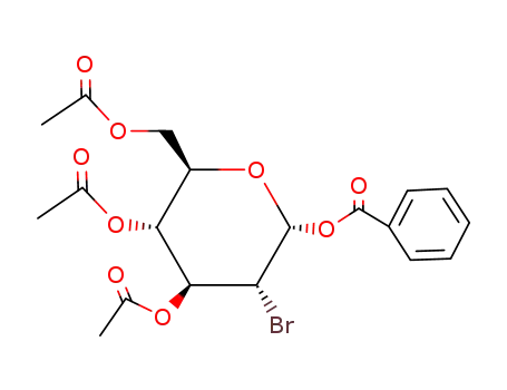 <i>O</i><sup>3</sup>,<i>O</i><sup>4</sup>,<i>O</i><sup>6</sup>-triacetyl-<i>O</i><sup>1</sup>-benzoyl-2-bromo-2-deoxy-α-D-glucopyranose