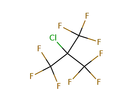 Molecular Structure of 4459-16-9 ((2-CHLORO)HEXAFLUORO-2-(TRIFLUOROMETHYL)PROPANE)