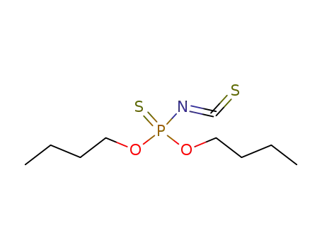 Molecular Structure of 61680-01-1 (dibutoxythiophosphoryl isothiocyanate)