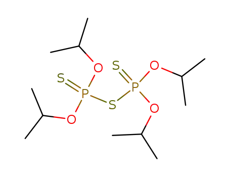 Molecular Structure of 3253-29-0 (O,O,O,O-tetraisopropyl pyrophosphorotrithioate)