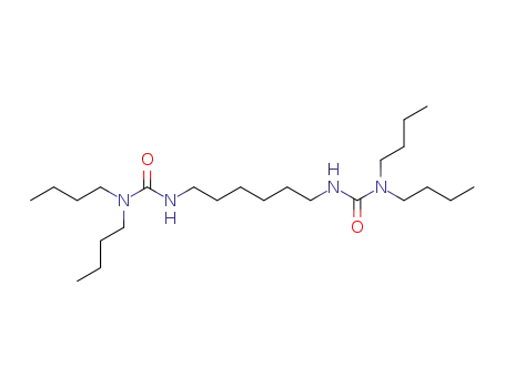Molecular Structure of 54772-39-3 (Urea, N,N''-1,6-hexanediylbis[N',N'-dibutyl-)