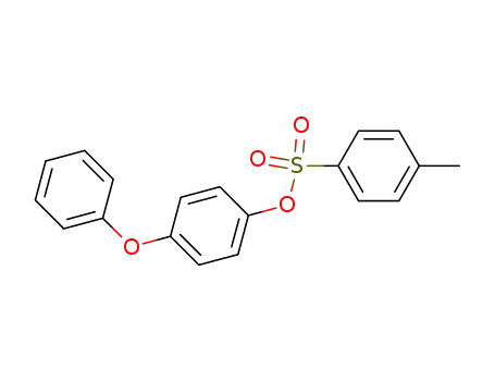 Molecular Structure of 144150-76-5 (4-phenoxyphenyl 4-methylbenzenesulfonate)
