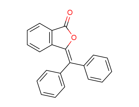 3-benzhydrylideneisobenzofuran-1-one cas  1801-25-8
