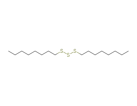 Molecular Structure of 15619-02-0 (Trisulfide, dioctyl)