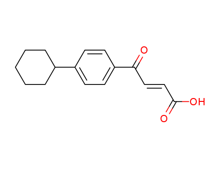 2-Butenoic acid,4-(4-cyclohexylphenyl)-4-oxo-