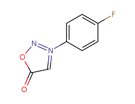 Molecular Structure of 5352-95-4 (3-(4-fluorophenyl)-3H-1,2,3-oxadiazol-1-ium-5-olate)