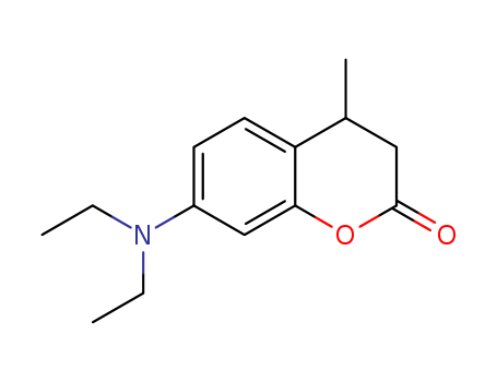 2H-1-Benzopyran-2-one, 7-(diethylamino)-3,4-dihydro-4-methyl-