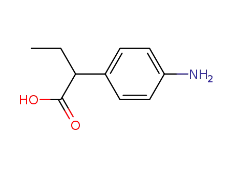 Molecular Structure of 29644-97-1 (α-(p-Aminophenyl)butyric acid)