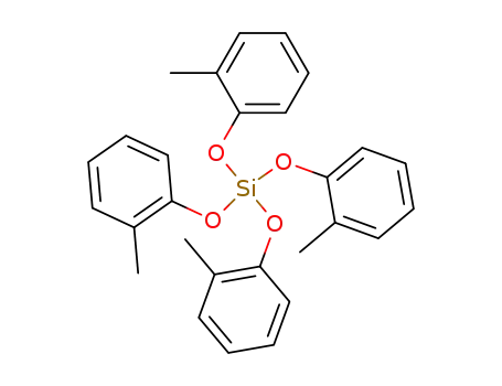 Molecular Structure of 16714-40-2 (TETRA-O-CRESOL ORTHOSILICATE)