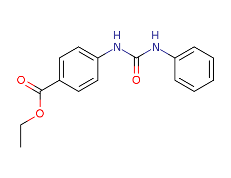 Benzoic acid, 4-[[(phenylamino)carbonyl]amino]-, ethyl ester