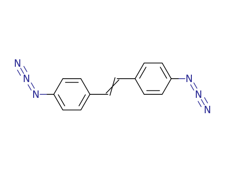 Benzene,1,1'-(1,2-ethenediyl)bis[4-azido-
