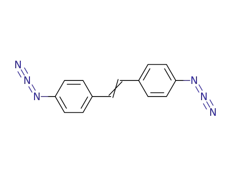 Molecular Structure of 10193-62-1 (p,p'-diazidostilbene)