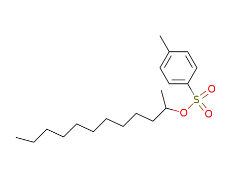 Molecular Structure of 102736-19-6 (2-(tosyloxy)dodecane)