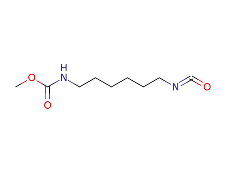 Molecular Structure of 13590-53-9 (1-isocyanato-6-methoxycarbonylaminohexane)