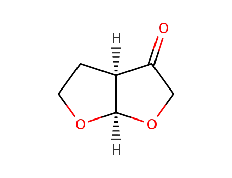 Molecular Structure of 809286-93-9 ((3aR,6aR)-3a,4,5,6a-tetrahydrofuro[2,3-b]furan-3(2H)-one)