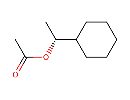 Molecular Structure of 58396-29-5 ((R)-1-cyclohexylethyl acetate)