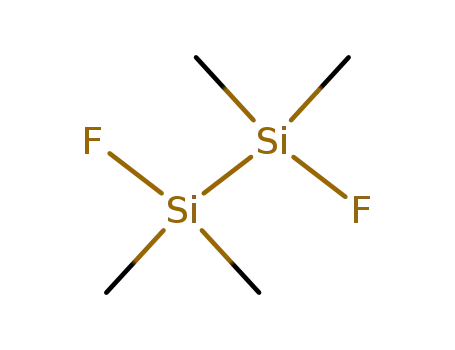 Molecular Structure of 661-68-7 (Disilane, 1,2-difluoro-1,1,2,2-tetramethyl-)