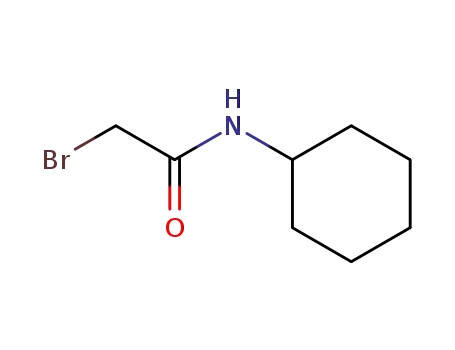 Molecular Structure of 63177-66-2 (2-BROMO-N-CYCLOHEXYL-ACETAMIDE)