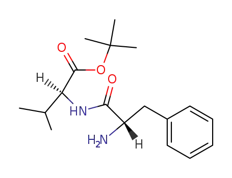 Molecular Structure of 14611-28-0 (L-Valine, N-L-phenylalanyl-, 1,1-dimethylethyl ester)