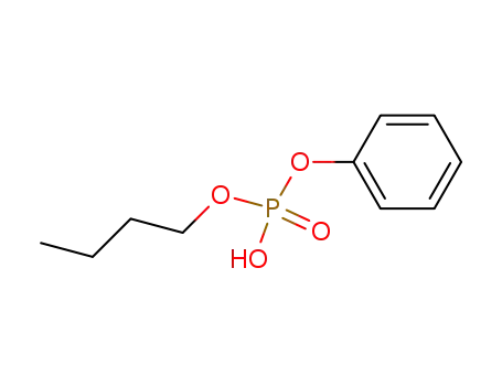 Molecular Structure of 46438-39-5 (Phosphoric acid, monobutyl monophenyl ester)
