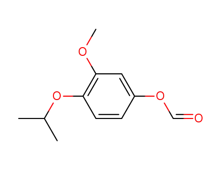 Molecular Structure of 218903-20-9 (Formic acid 4-isopropoxy-3-methoxy-phenyl ester)