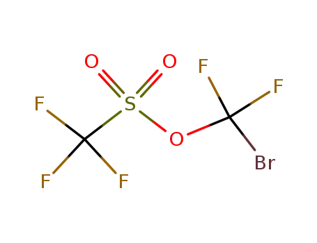 Molecular Structure of 74501-92-1 (perfluorobromomethyl trifluoromethanesulfonate)