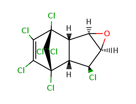 2,5-Methano-2H-indeno[1,2-b]oxirene,2,3,4,5,6,7,7-heptachloro-1a,1b,5,5a,6,6a-hexahydro-,(1aR,1bS,2R,5S,5aR,6S,6aR)-rel-(1024-57-3)