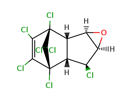 Molecular Structure of 1024-57-3 (Epoxyheptachlor)