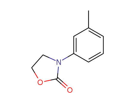 Molecular Structure of 5198-45-8 (2-Oxazolidinone, 3-(3-methylphenyl)-)