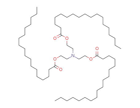 Molecular Structure of 3002-22-0 (nitrilotriethane-1,2-diyl tristearate)