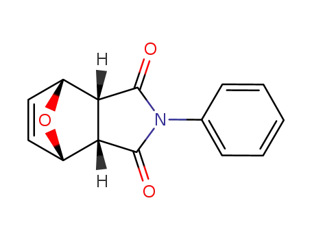 Molecular Structure of 67463-35-8 (endo-4-phenyl-4-aza-10-oxatricyclo<5.2.1.0>dec-8-ene-3,5-dione)