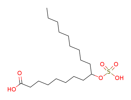 9-(sulphooxy)octadecanoic acid