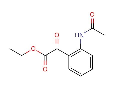7671-90-1,ethyl [2-(acetylamino)phenyl](oxo)acetate,