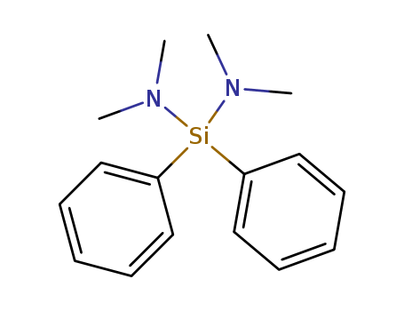 N-[dimethylamino(diphenyl)silyl]-N-methylmethanamine cas no. 1027-62-9 98%