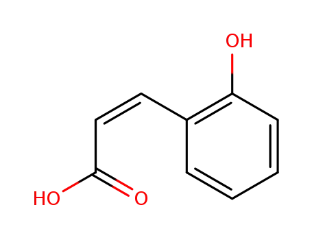 Molecular Structure of 495-79-4 (Coumarinic acid)