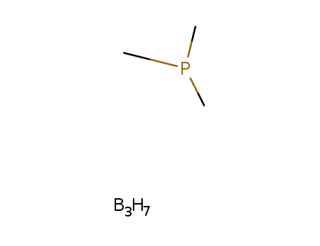 Molecular Structure of 97012-38-9 (trimethylphosphine-triborane adduct)