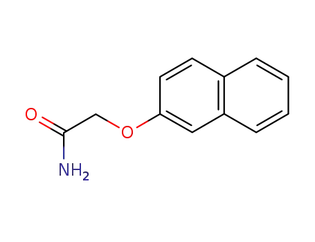 Molecular Structure of 35368-77-5 (2-(2-naphthyloxy)acetamide)