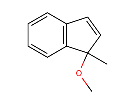 Molecular Structure of 75950-76-4 (1-methoxy-1-methyl-1H-indene)