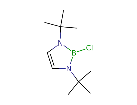 Molecular Structure of 64486-90-4 (1,3-di-tert-butyl-2-chloro-2,3-dihydro-1H-1,3,2-diazaborole)
